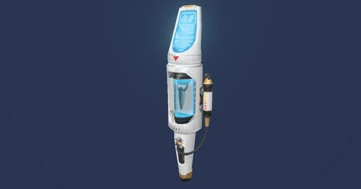 3D-Ansicht von Sternen-Destillierkolben