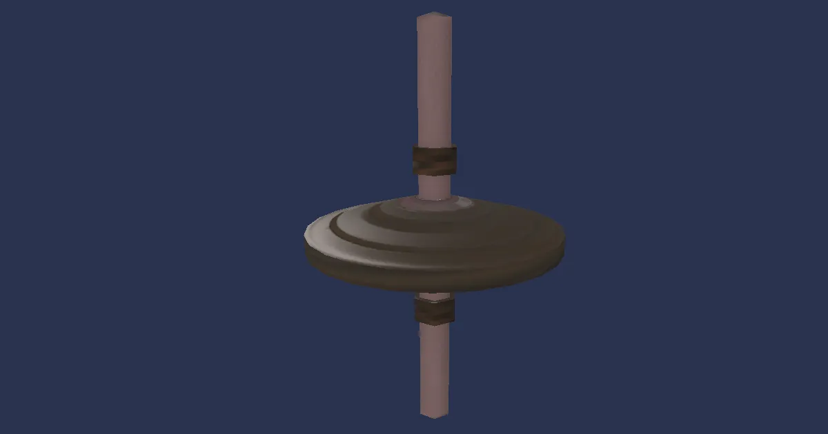 Titanbronze Mortar - 3D render