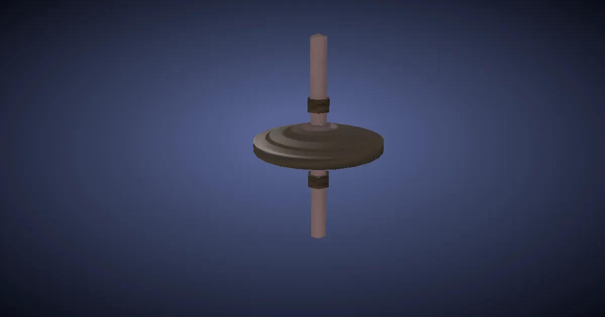 3D-Ansicht von Bismut-Mörser
