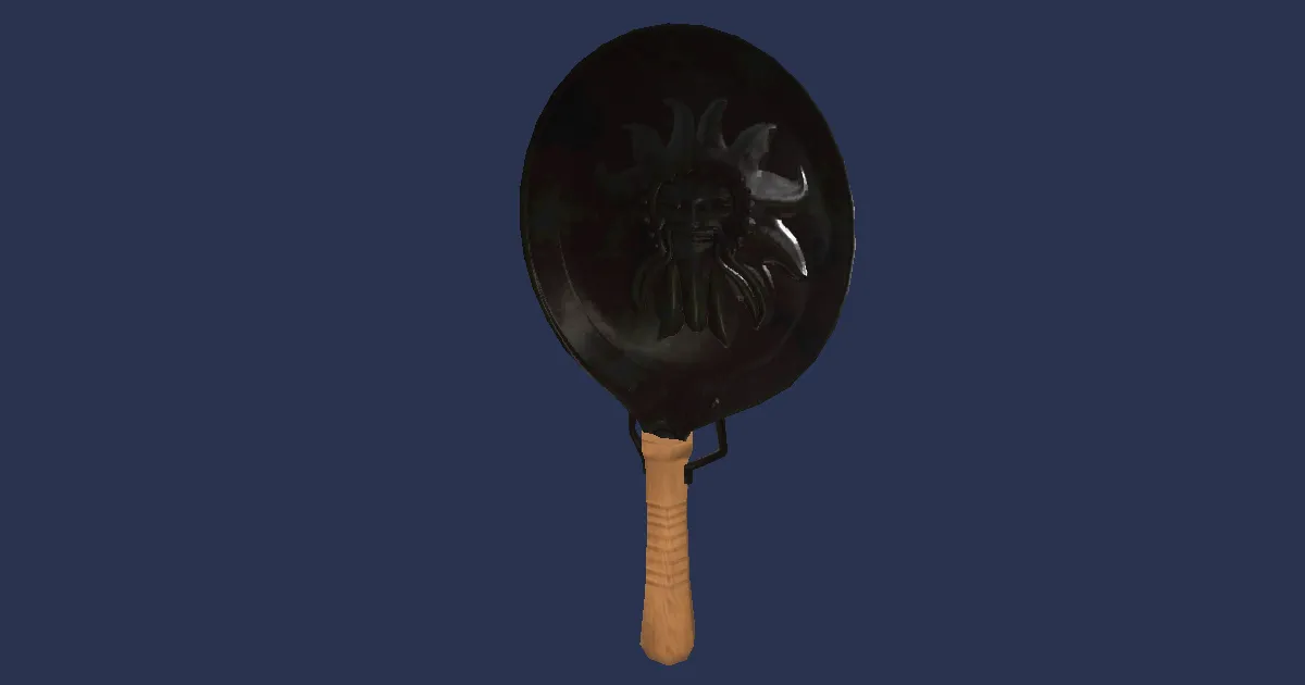 Artisan's Frypan - 3D render