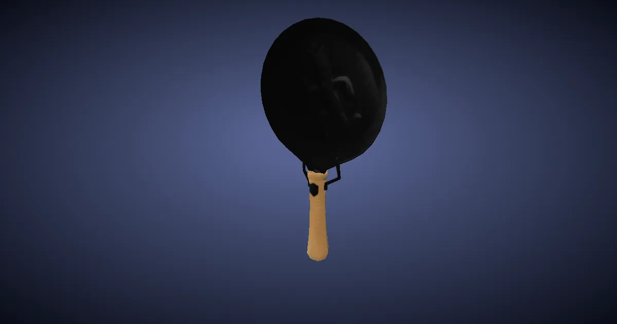 Frypan Caliente - 3D render