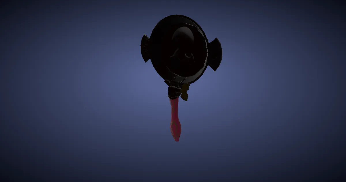 Dwarven Mythril Frypan - 3D render