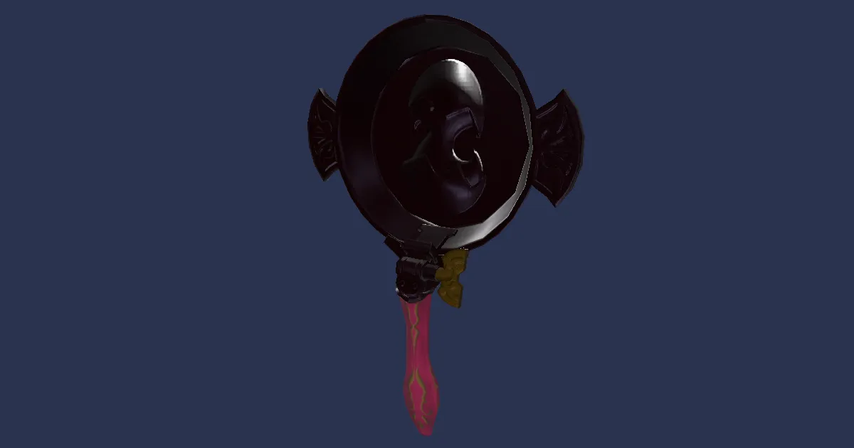 Dwarven Mythril Frypan - 3D render