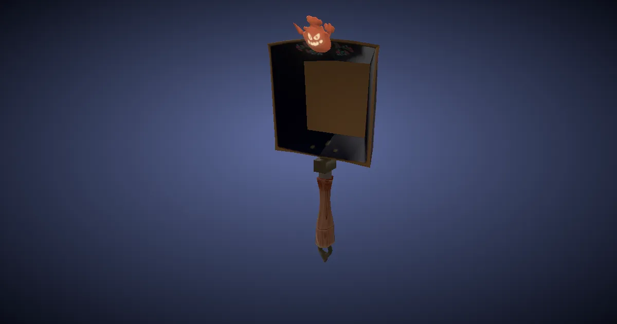 Blessed Galleyking's Frypan - 3D render