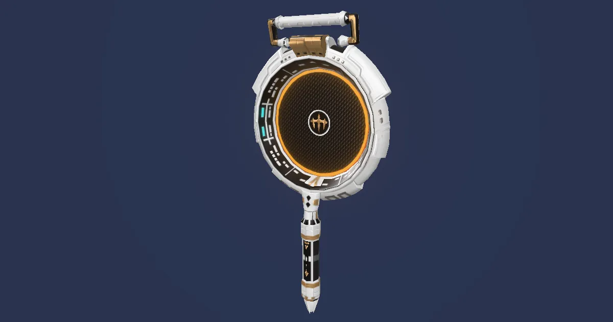 Cosmic Frypan - 3D render