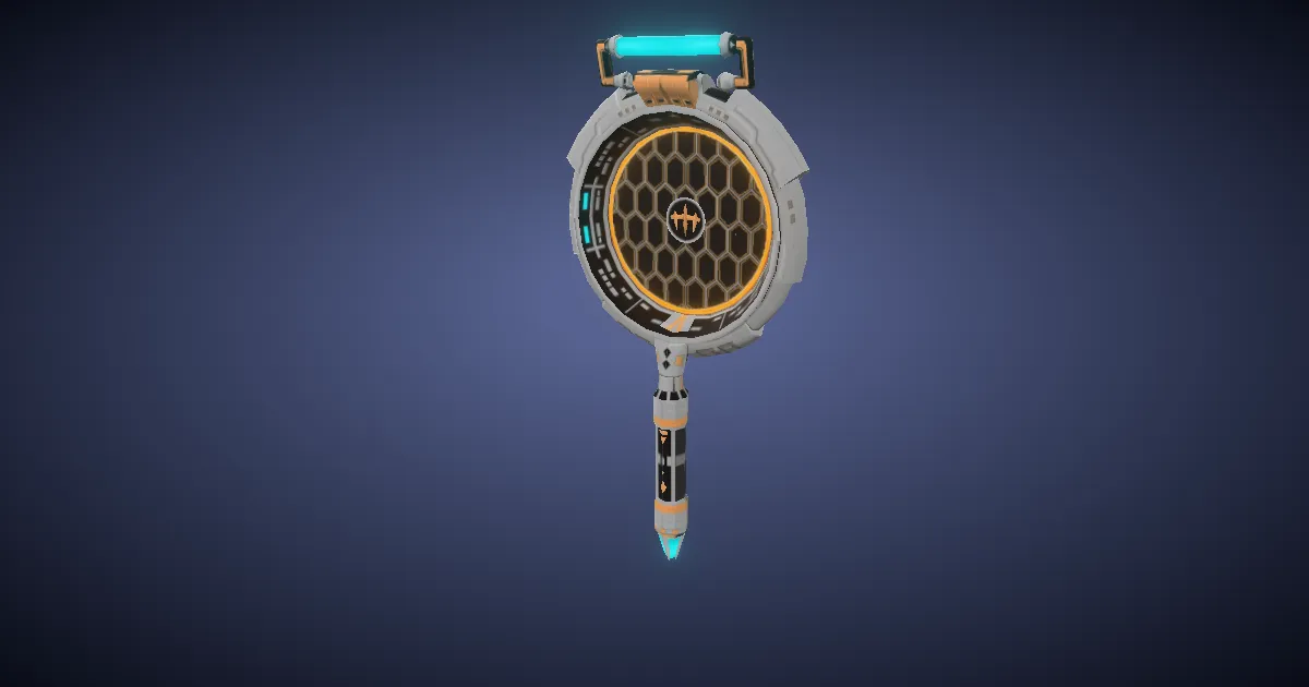 Frypan of Stars - 3D render