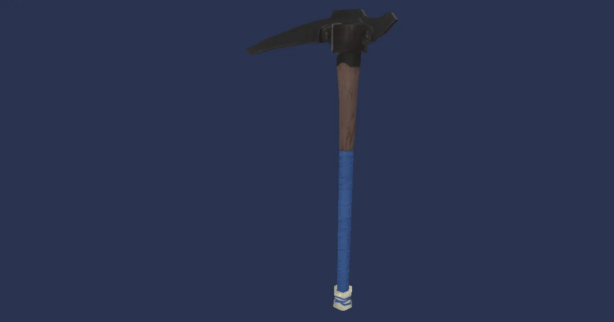 Rendu 3D de Pioche de Cielacier +1