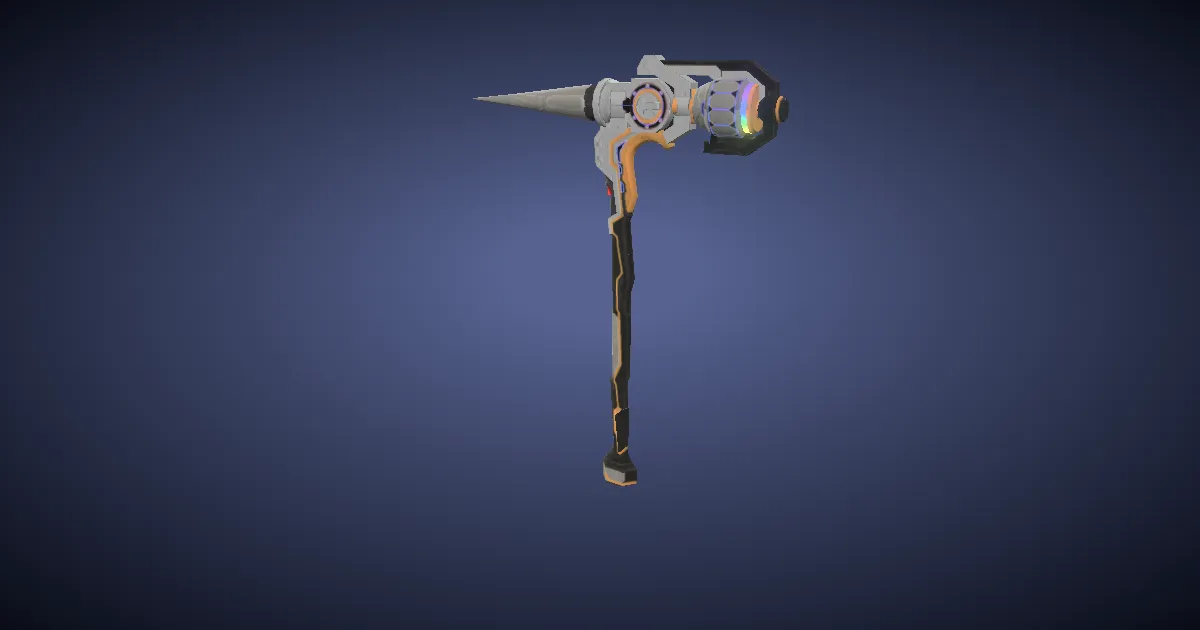Hyperpickaxe - 3D render