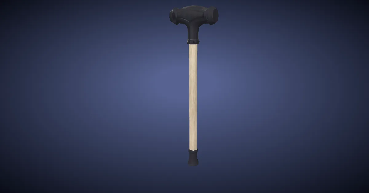 Initiate's Sledgehammer - 3D render