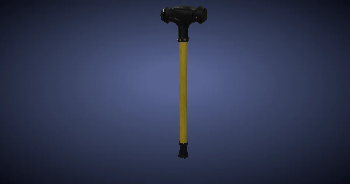 Cobalt Tungsten Maul - 3D render