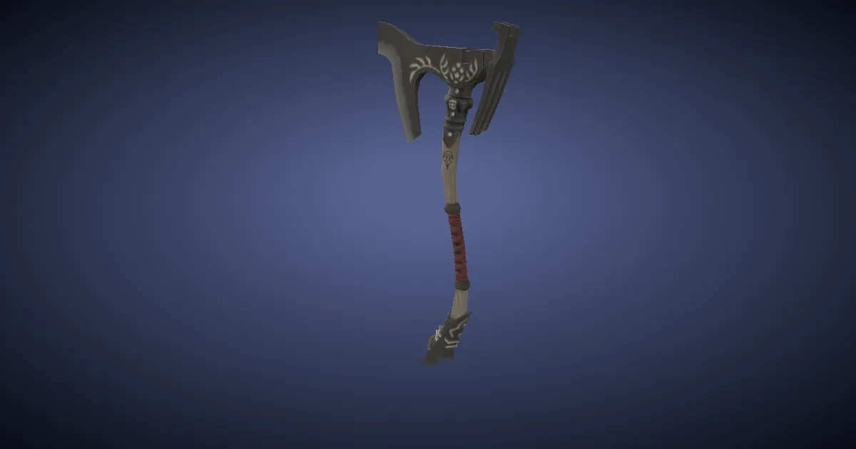 Rendu 3D de Hachette de Rauni
