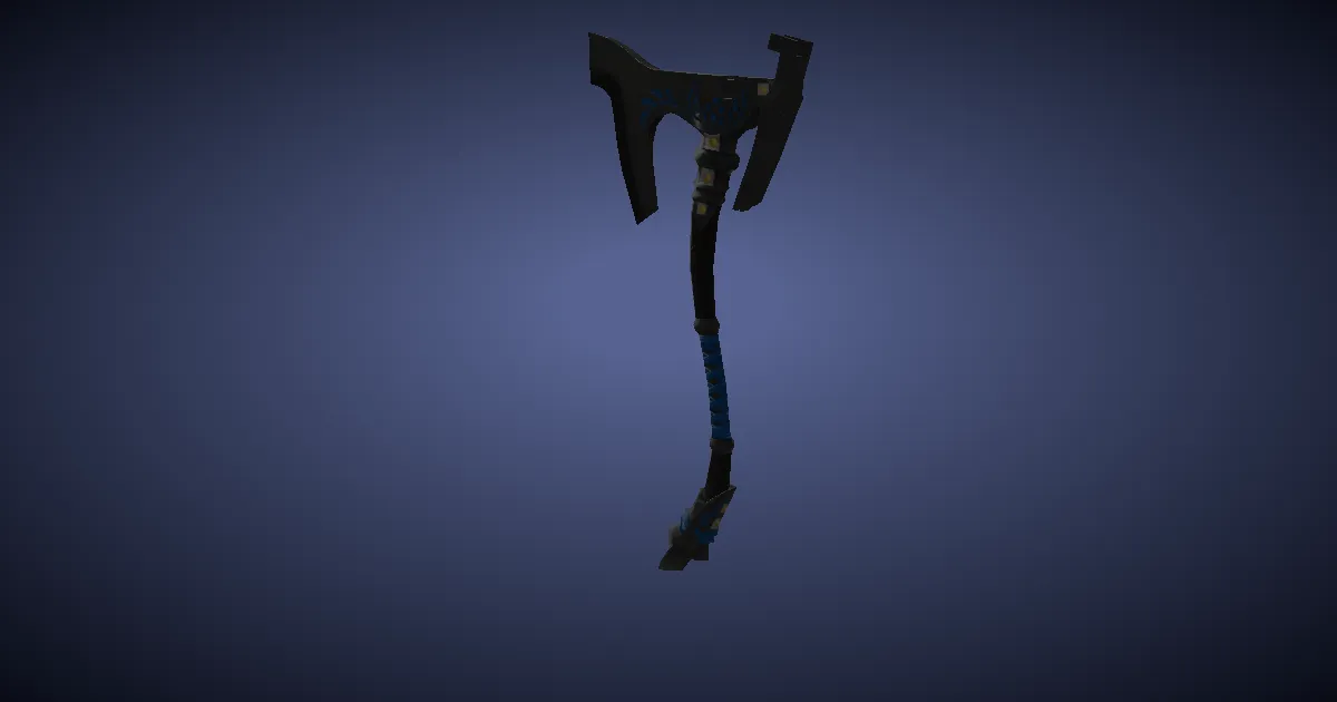 Doman Iron Hatchet - 3D render
