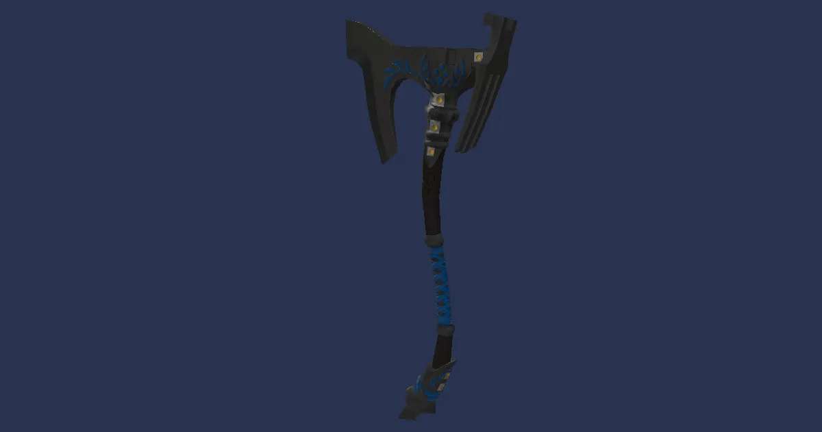 Doman Iron Hatchet - 3D render