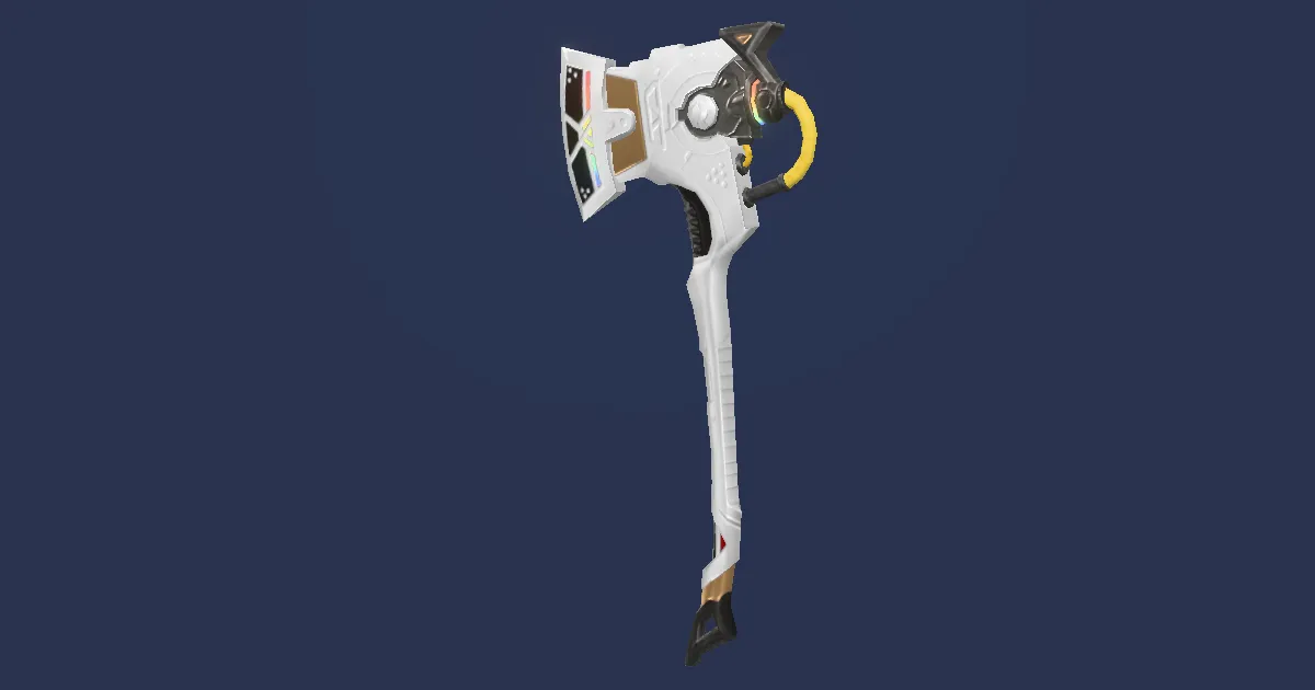 Stellar Hatchet - 3D render