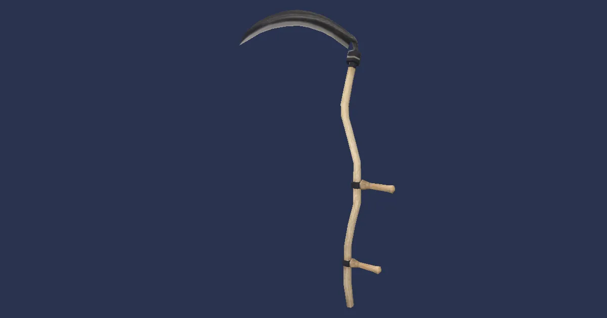 Iron Scythe - 3D render