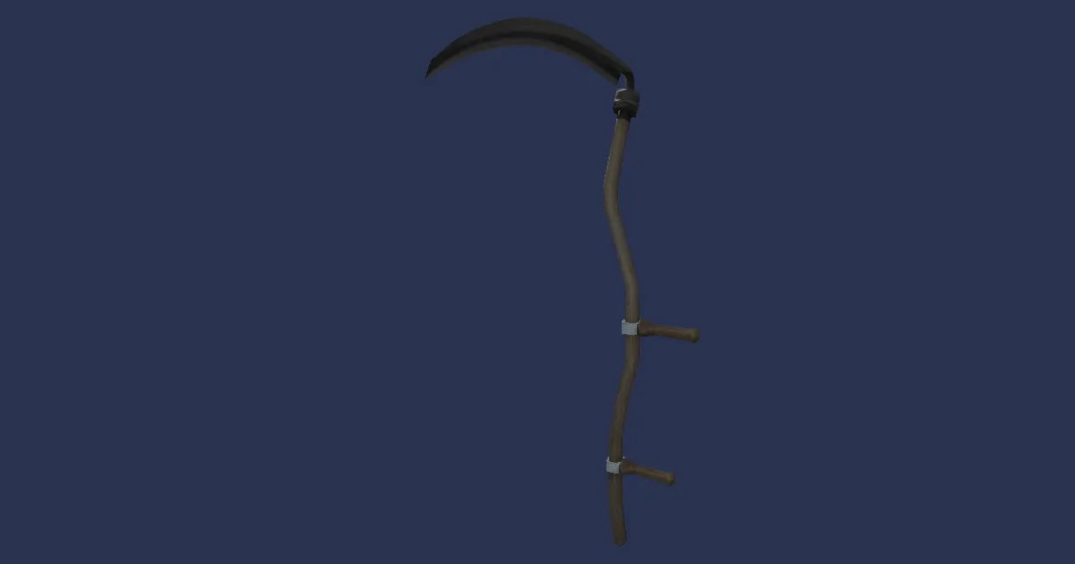 Doman Iron Scythe - 3D render