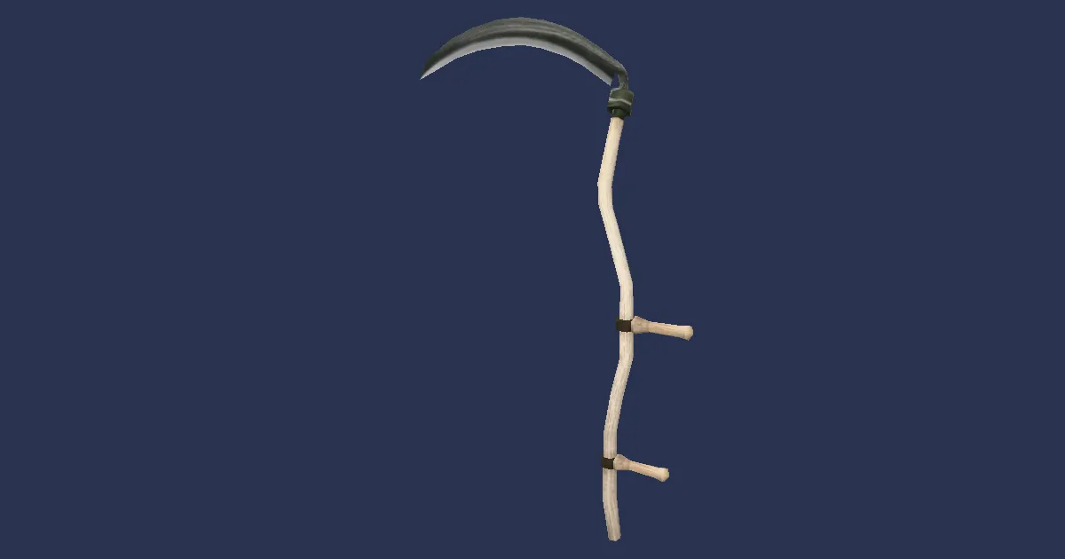 Bluespirit Scythe - 3D render