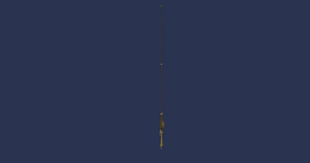 Halcyon Rod - 3D render
