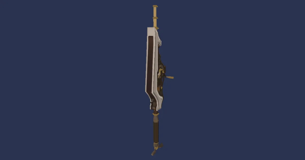 Resplendent Tacklefiend's Rod - 3D render