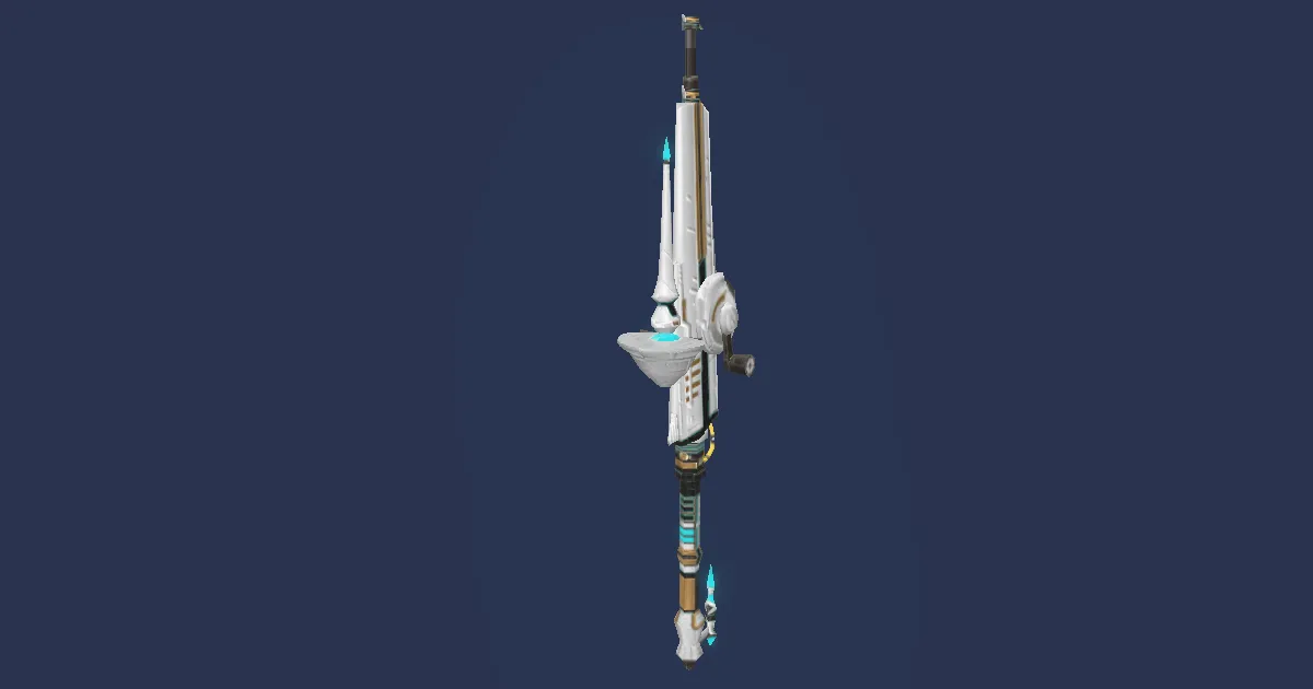 Fishing Rod of Stars - 3D render