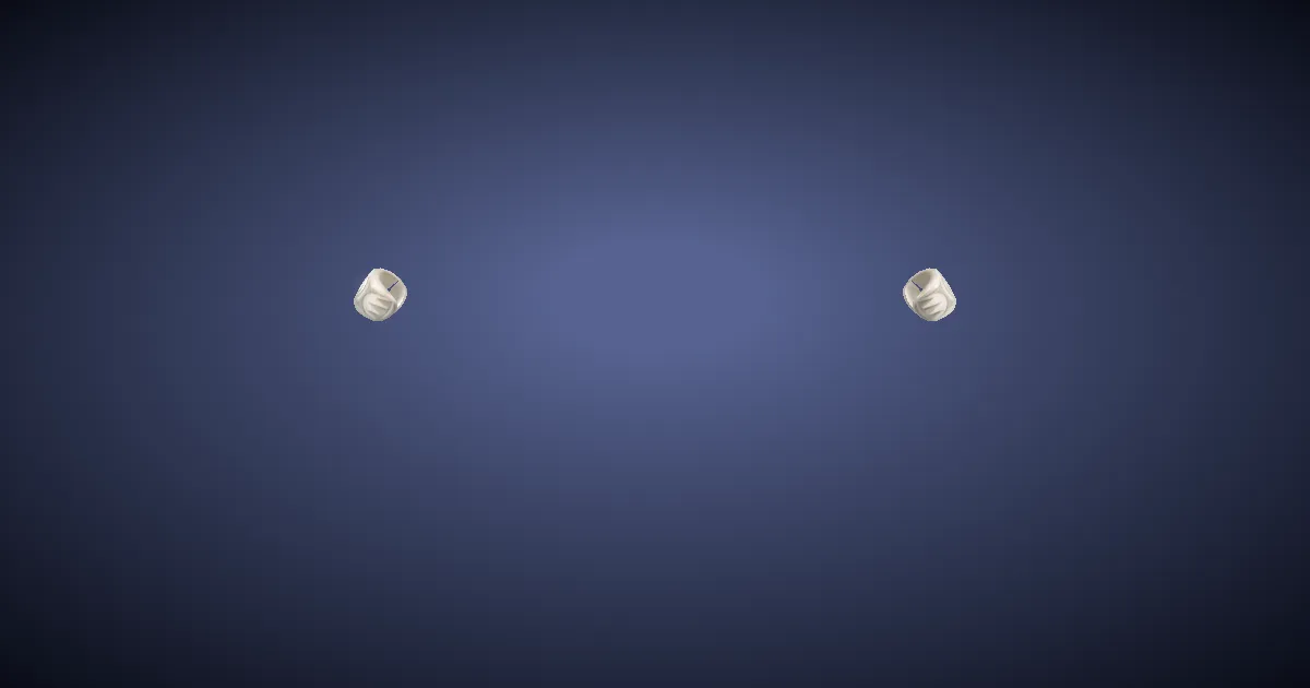 3D-Ansicht von Knochen-Armillae