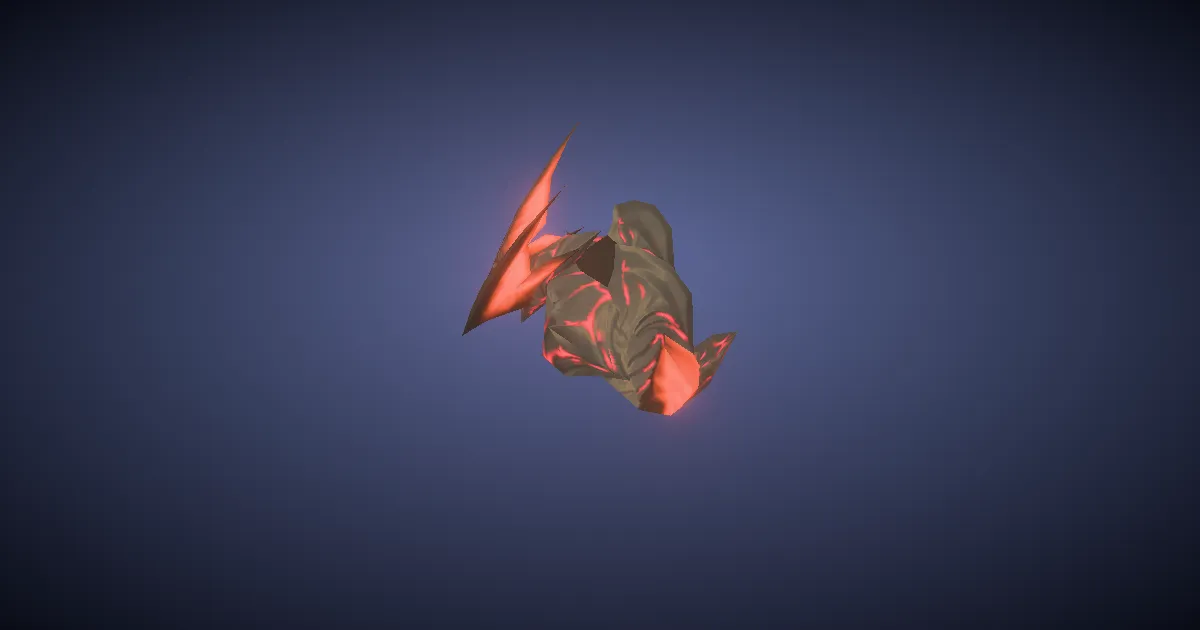Rendu 3D de Amulette de pisteur en or blanc