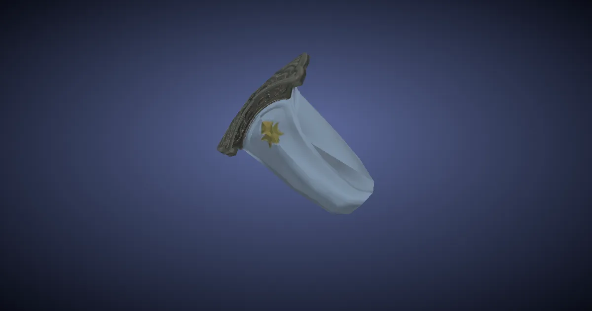 Koppranickel Bracelet of Casting - 3D render