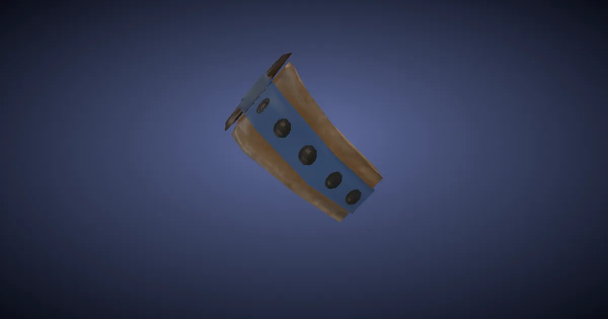 Atrociraptorskin Amulet of Casting - 3D render