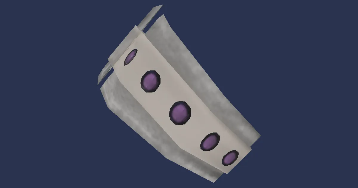 Loboskin Amulet of Aiming - 3D render