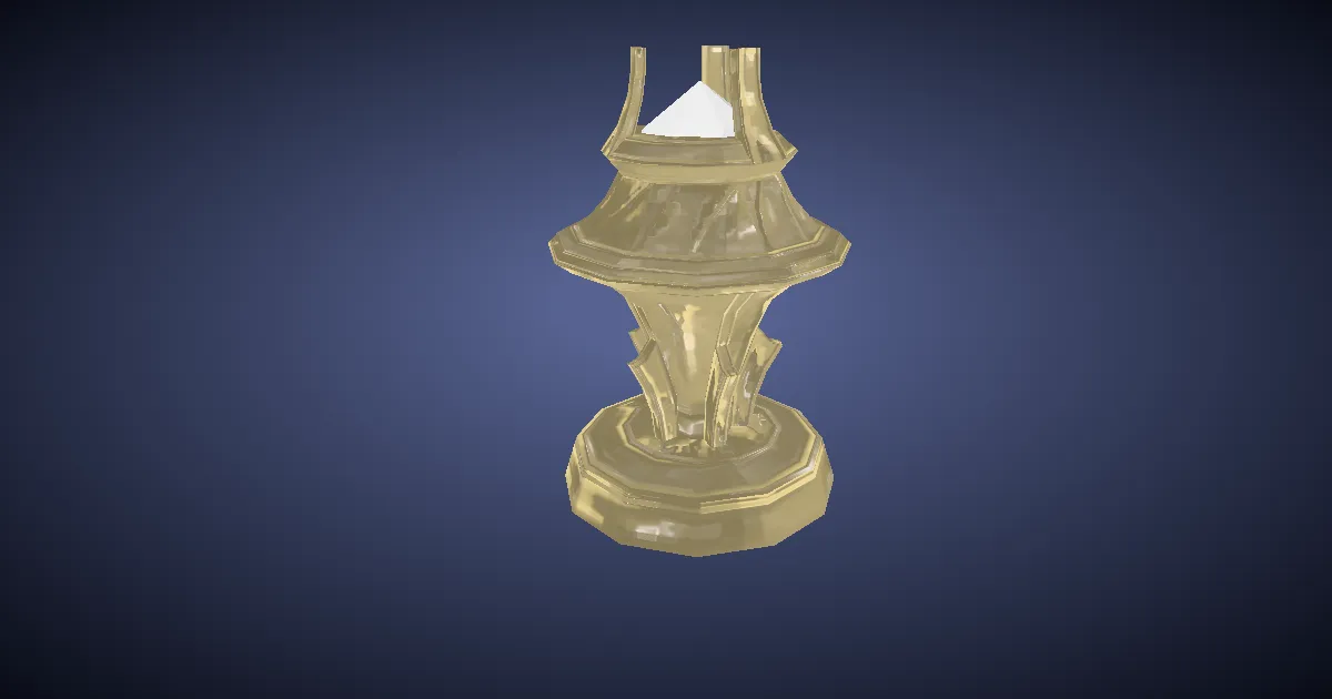 3D-Ansicht von Miniatur-Ätheryt