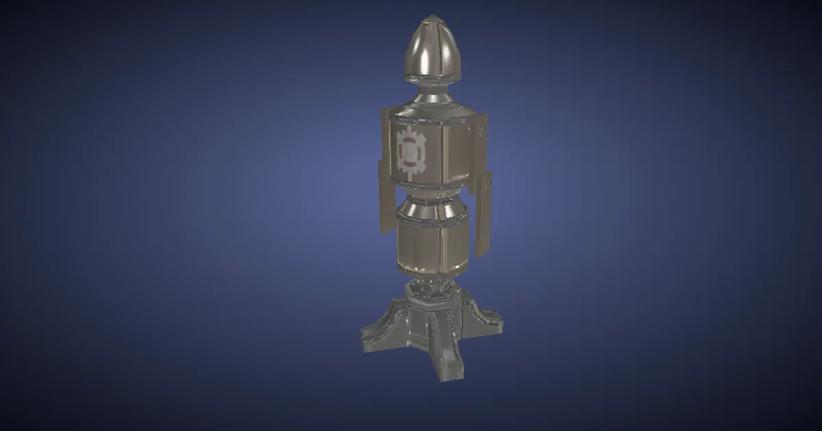 Riviera Striking Dummy - 3D render