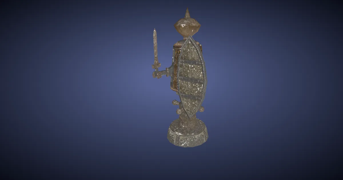 Oasis Striking Dummy - 3D render