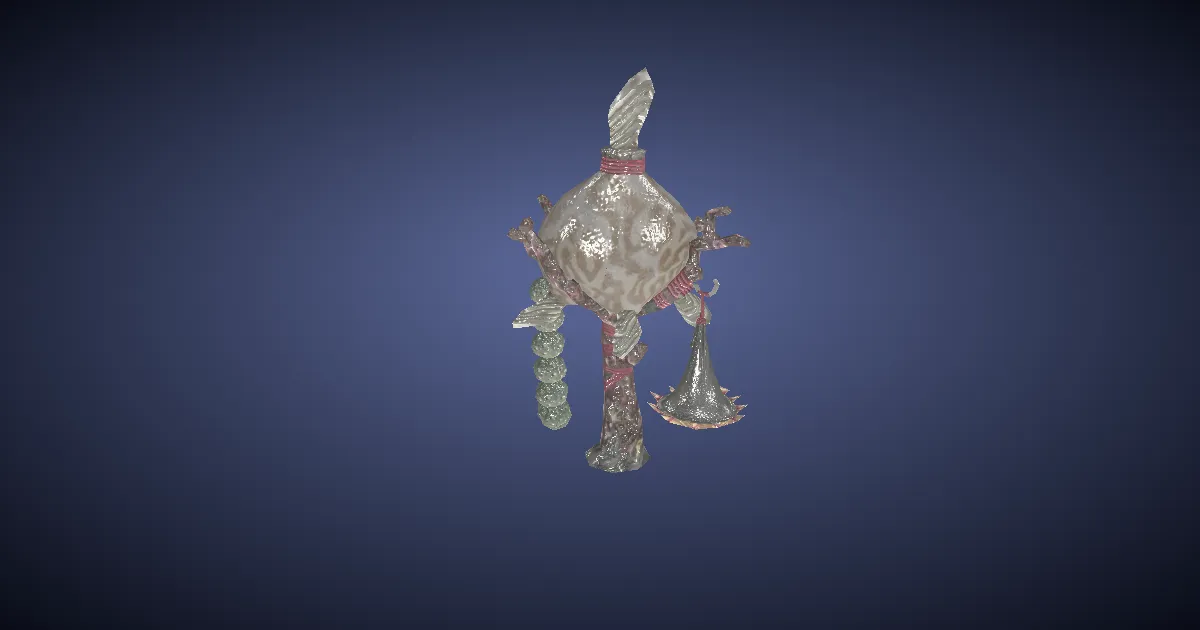 3D-Ansicht von Sahagin-Vorratskammer