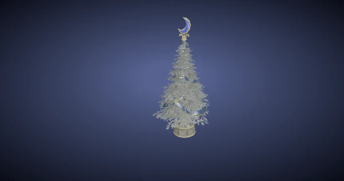 Moon-topped Starlight Sentinel - 3D render