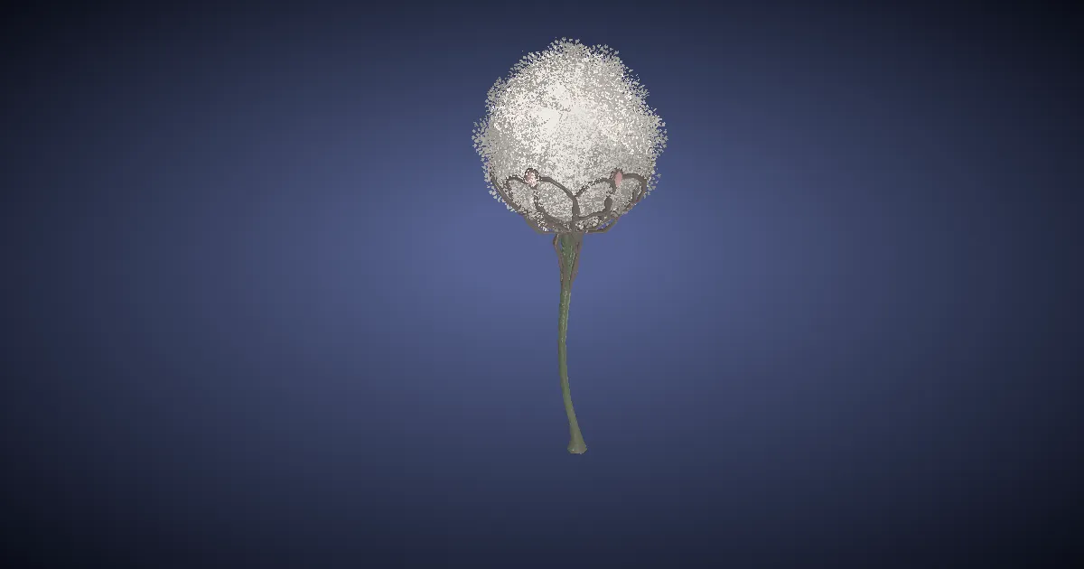 3D-Ansicht von Dravanischer Baum