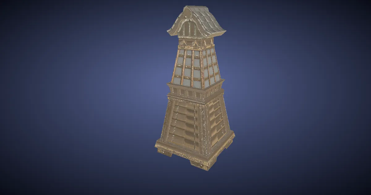 Toro Lantern - 3D render