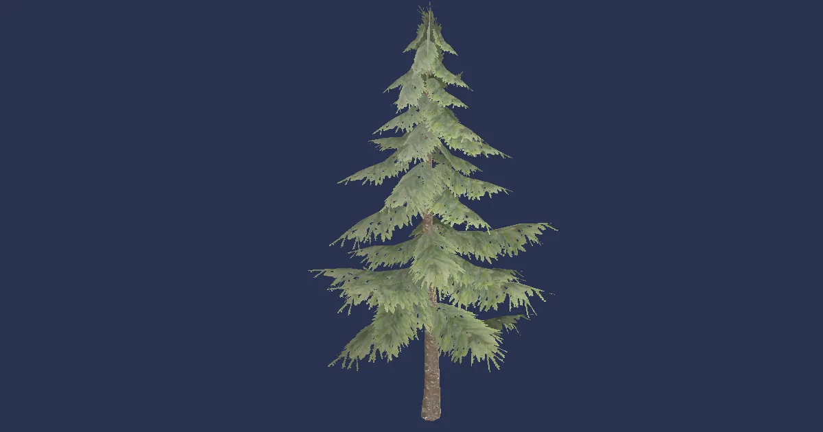 Cedar Tree - 3D render
