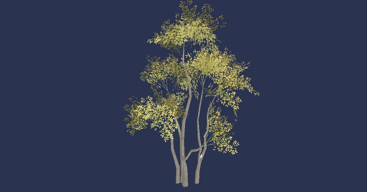 3D-Ansicht von Ostend-Baum