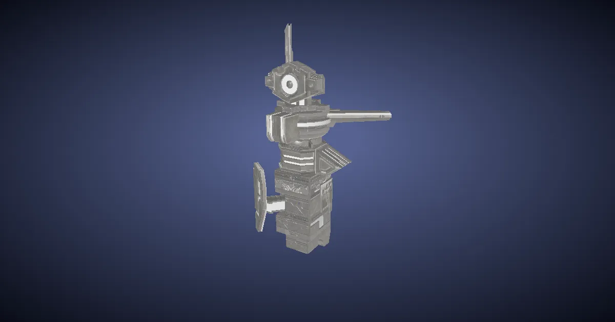 Rendu 3D de Mannequin d'entraînement de la Gardienne de l'Éternité